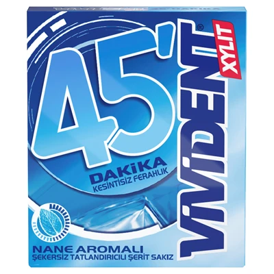 Vıvıdent Şerit Sakız 33 G Nane aromalı (7'li Paket) ürün görseli 1