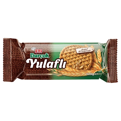 Eti Burçak Yulaflı Bisküvi 125 G (8'li Paket) ürün görseli 1
