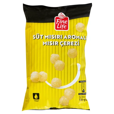 Fine Life Süt Mısırı Cipsi 130 G (8'li Paket) ürün görseli 1