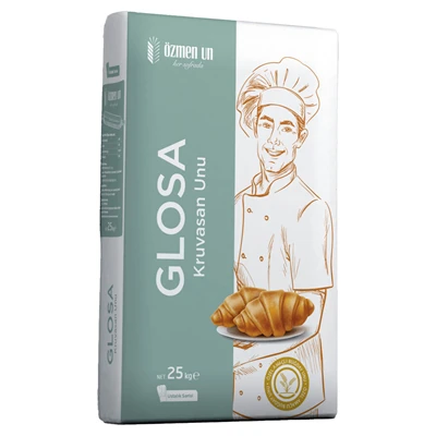 özmen Un Glosa Kruvasan Unu 25 Kg (8'li Paket) ürün görseli 1