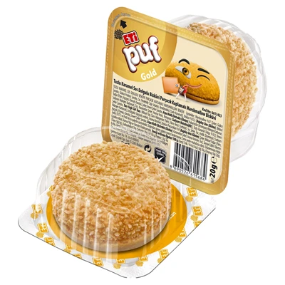 ETİ Puf Gold Bisküvi 48 X 20 G (8'li Paket) ürün görseli 1