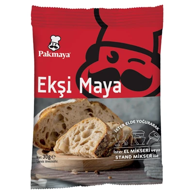 Pakmaya Ekşi Maya 30 G (8'li Paket) ürün görseli 1