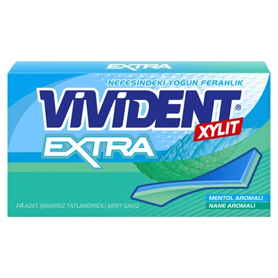 VİVİDENT Vıvıdent Sakız Cüzdan 26 G Extra Nane (7'li Paket) ürün görseli 1