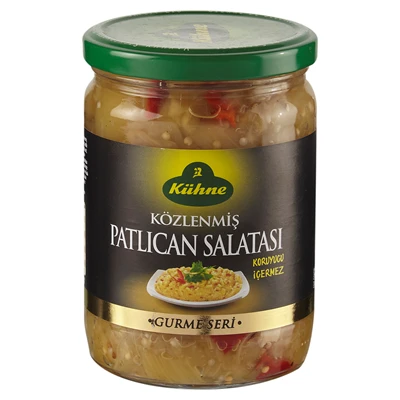 Kühne Közlenmiş Patlıcan Salatası 520 G (8'li Paket) ürün görseli 1