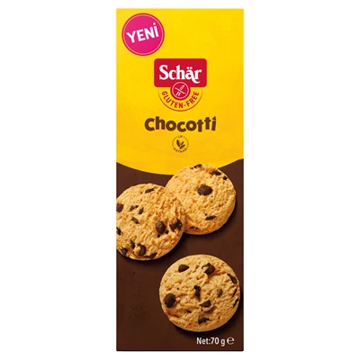 Schar Chocotti Kurabiye 70 G Çikolata (4'li Paket) ürün görseli 1