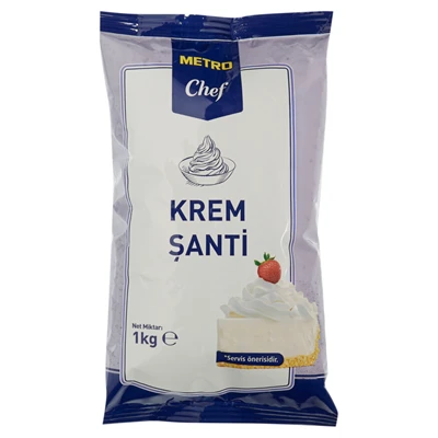 METRO Chef Krem Şanti 1 Kg (4'li Paket) ürün görseli 1