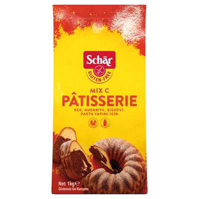 Schar Glutensiz Patısserıe Un 1 Kg Mixc (3'li Paket) ürün görseli 1
