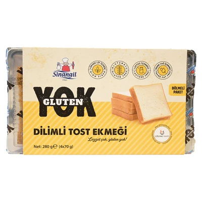 Sinangil Tost Ekmeği 280 G (3'li Paket) ürün görseli 1