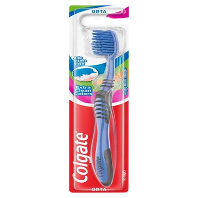 Colgate Extra Clean Color Diş Fırçası (6'li Paket) ürün görseli 1