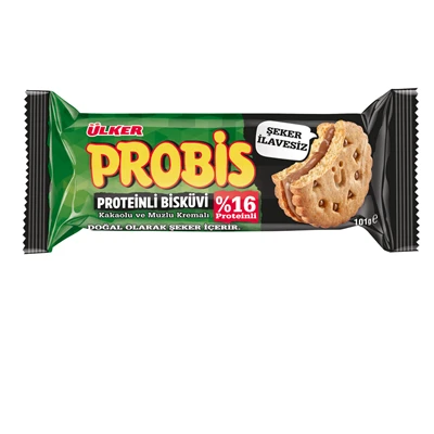 ÜLKER Probis Şeker İlavesiz 18 X 101 G Proteinli (7'li Paket) ürün görseli 1