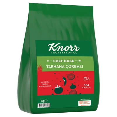 Knorr Chef Base Food Solutions Çorba 3 Kg Tarhana (2'li Paket) ürün görseli 1