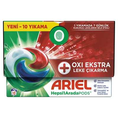 Ariel Pods Oxı 10Lu Leke Çıkarma (4'li Paket) ürün görseli 1
