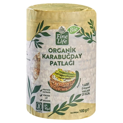 Fine Life Bio Karabuğday Patlağı 100 G (8'li Paket) ürün görseli 1
