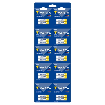 VARTA Aaa Kartela Pil 10*2Li (5'li Paket) ürün görseli 1