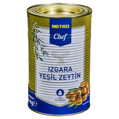 METRO Chef Izgara Zeytin 4 Kg (3'li Paket) ürün görseli 1