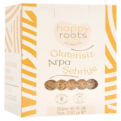 happy roots Glutensiz Arpa Şehriye 200 G (4'li Paket) ürün görseli 1