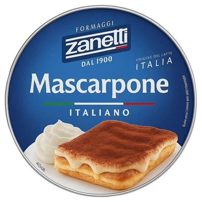 zanetti Mascarpone Peyniri 250 G (2'li Paket) ürün görseli 1