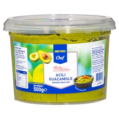 METRO Chef Acılı Guacamole 500 G (3'li Paket) ürün görseli 1