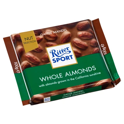 Ritter SPORT Çikolata 100 G Badem (8'li Paket) ürün görseli 1