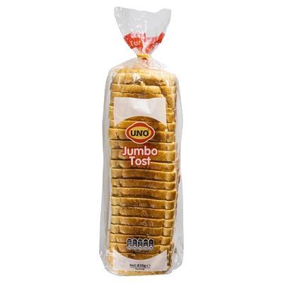UNO Jumbo Tost Ekmek 835 Gr (6'li Paket) ürün görseli 1