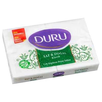 DURU Beyaz Sabun 4*150G Beyaz (6'li Paket) ürün görseli 1