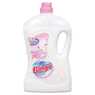 Bingo Fresh Yüzey Temizleyicisi 2,5 L Mutlu Yuvam (6'li Paket) ürün görseli 1