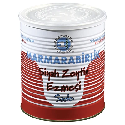MARMARABİRLİK Zeytin Ezmesi 340 G Sade (8'li Paket) ürün görseli 1