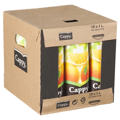 Cappy Meyve Suyu 12 X 1 L Portakal (8'li Paket) ürün görseli 1