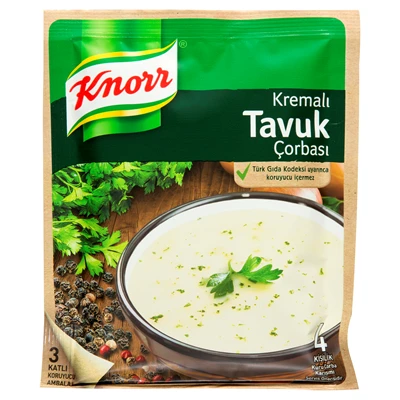 Knorr Hazır Çorba 12 X 65 G Kremalı Tavuk (6'li Paket) ürün görseli 1