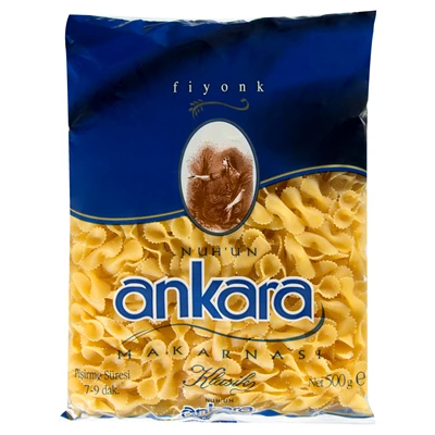 NUH'UN ankara Makarna 20 X 500 G Fiyonk (8'li Paket) ürün görseli 1