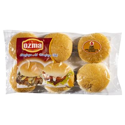 özma Kesik Burger Ekmek 6Lı 85 G (8'li Paket) ürün görseli 1