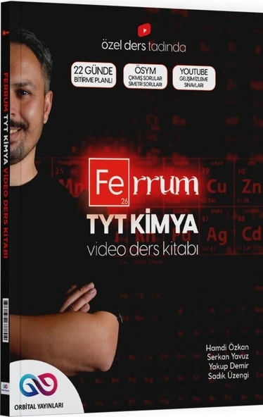 TYT Kimya Ferrum Video Ders Kitabı Orbital Yayınları ürün görseli 1