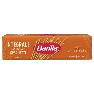 Barilla Tam Buğday Makarna 400G Spaghettı (8'li Paket) ürün görseli 1