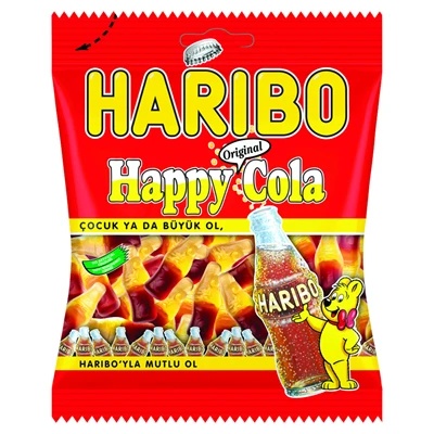 HARIBO Yumuşak Şeker 160 G Happy Cola (6'li Paket) ürün görseli 1