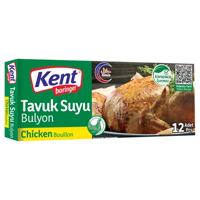Kent boringer Bulyon 12*10G Tavuk (8'li Paket) ürün görseli 1