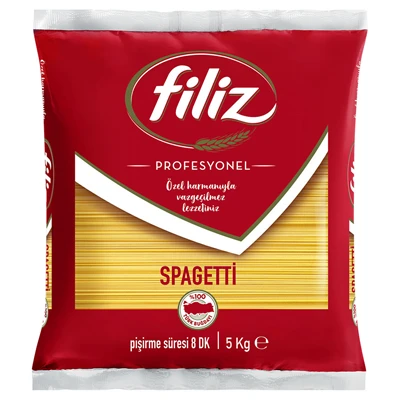 filiz Makarna 5Kg Spaghettı (8'li Paket) ürün görseli 1