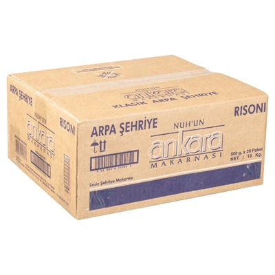 NUH'UN ankara Makarna 20 X 500 G Arpa Şehriye (8'li Paket) ürün görseli 1