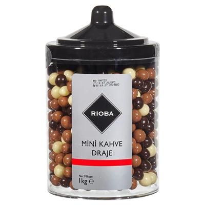 RIOBA Mini Kahve Draje 1 Kg (7'li Paket) ürün görseli 1