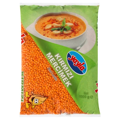 Yayla Kırmızı Mercimek 1 Kg (8'li Paket) ürün görseli 1