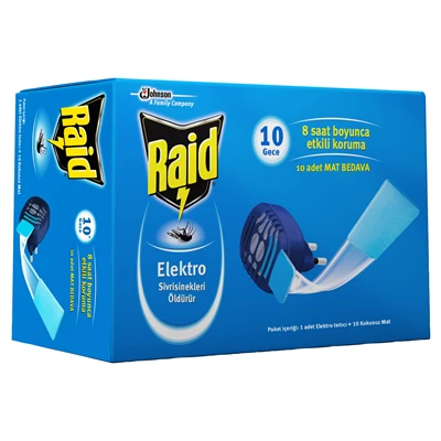 Raid Elektro Mat Makine Sinek Kovar (8'li Paket) ürün görseli 1