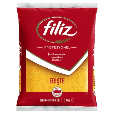 filiz Makarna 5Kg Erişte (8'li Paket) ürün görseli 1