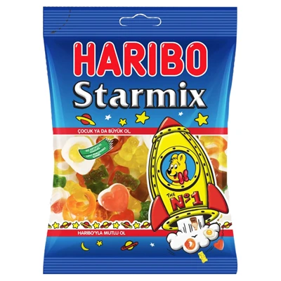 Haribo Yumuşak Şeker 80 G Star Mıx (8'li Paket) ürün görseli 1