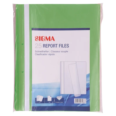 SIGMA Telli Dosya 25 Li Yeşil (3'li Paket) ürün görseli 1