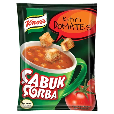 Knorr Çabuk Çorba 22 G Domates (8'li Paket) ürün görseli 1