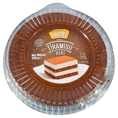 HASTEL Tiramisu Pastaban 280G Kahveli (6'li Paket) ürün görseli 1