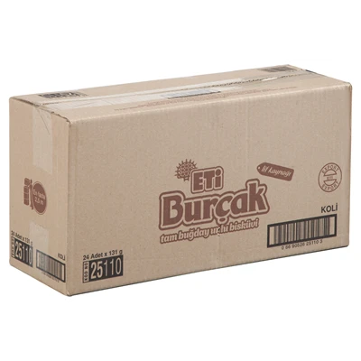 ETİ Burçak Bisküvi 24 X 131 G (6'li Paket) ürün görseli 1