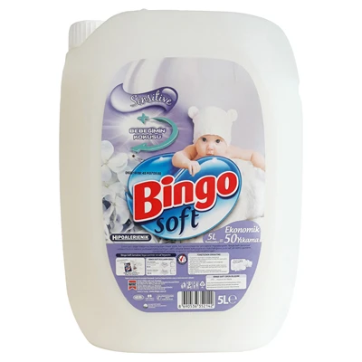 Bingo Soft Yumuşatıcı 5L Sensıtıve (8'li Paket) ürün görseli 1