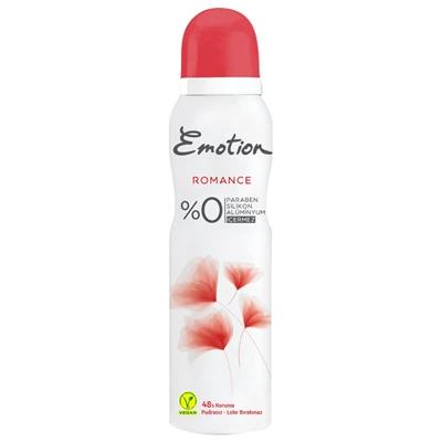 Emotion Deodorant 150 Ml Romance (8'li Paket) ürün görseli 1