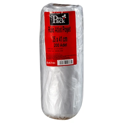 terra Rulo Atlet Poşet 20 Adet 35*41Cm (4'li Paket) ürün görseli 1