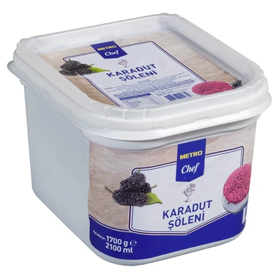 METRO Chef Dondurma 2,1 L Karadut (5'li Paket) ürün görseli 1